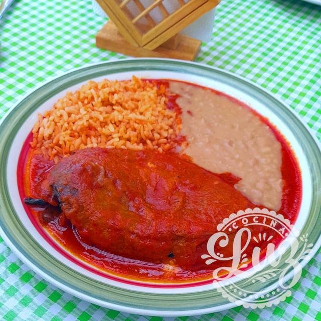 Chile Relleno de Cocina Luz